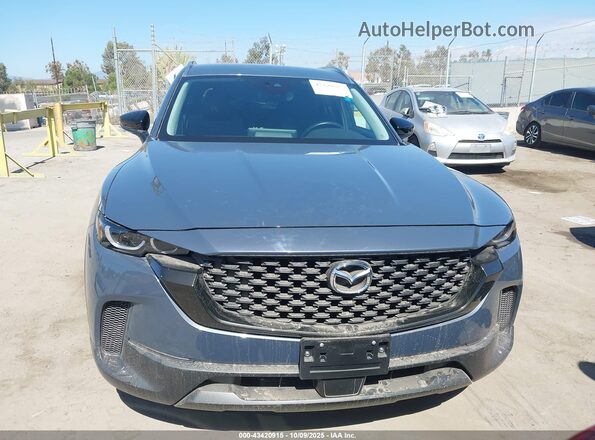 7MMVABBM2RN237376 2024 MAZDA CX-5 Синий Вид задней части салона
