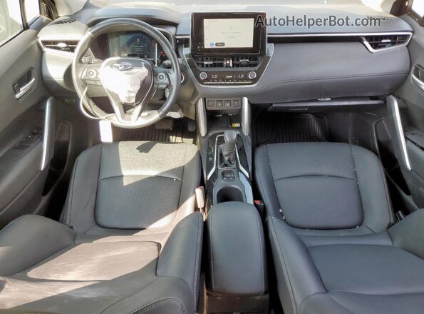 7MUEAAAGXPV061874 2023 TOYOTA LL Black Widok deski rozdzielczej
