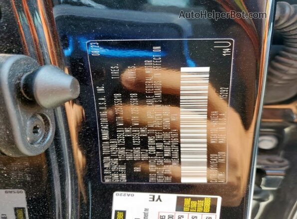 7MUEAAAGXPV061874 2023 TOYOTA LL Black Widok komory silnika