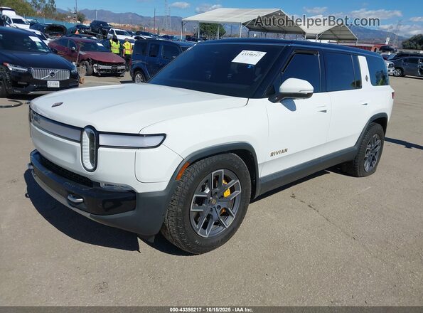7PDSGABA7RN037006 2024 RIVIAN R1S White Przód lewy
