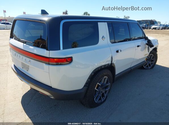 7PDSGABA7RN037006 2024 RIVIAN R1S White Tył prawy