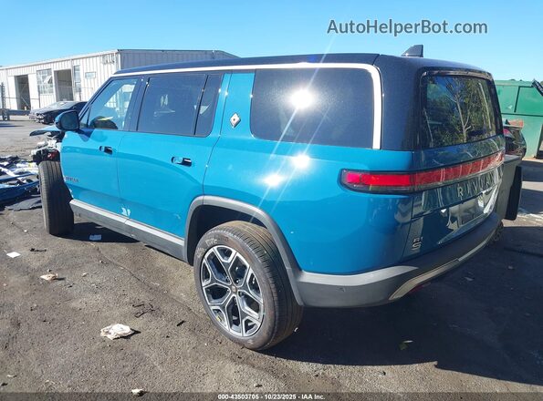7PDSGBBA6SN066086 2025 RIVIAN R1S Blue Tył lewy