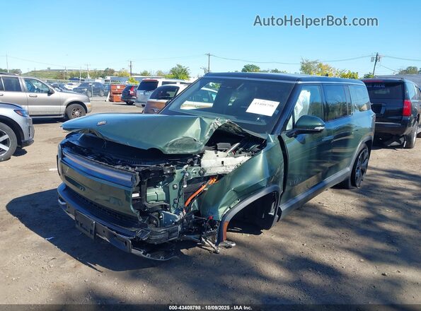 7PDSGBBAXSN063787 2025 RIVIAN R1S Green Դիմացի տեսք