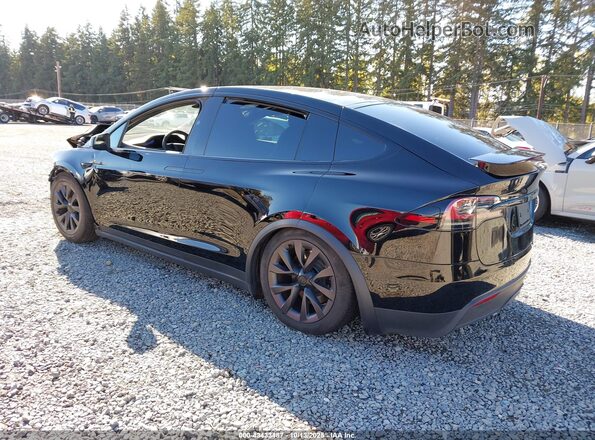 7SAXCAE59RF458427 2024 TESLA MODEL X Черный Задняя левая четверть