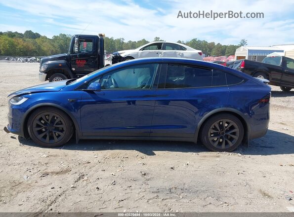 7SAXCBE51RF454698 2024 TESLA MODEL X Blue Vista interior de 360 grados