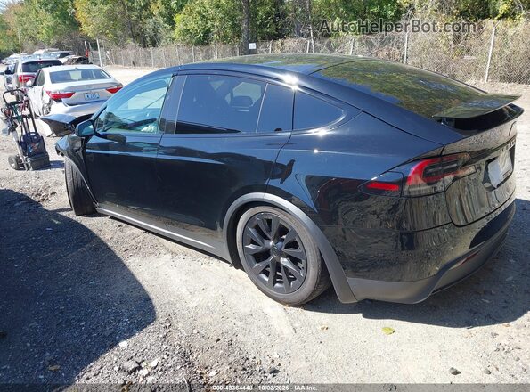 7SAXCBE53PF381282 2023 TESLA MODEL X Black Задня ліва чверть