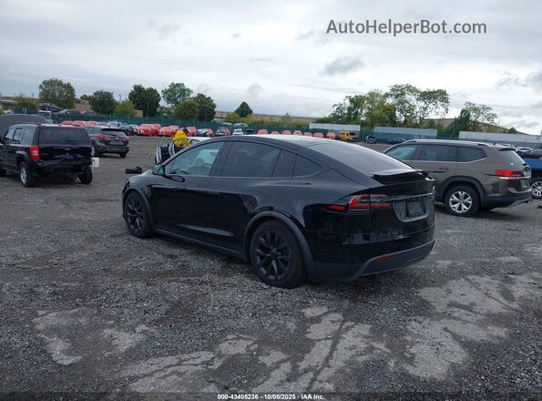 7SAXCBE55RF457703 2024 TESLA MODEL X Черный Задняя левая четверть