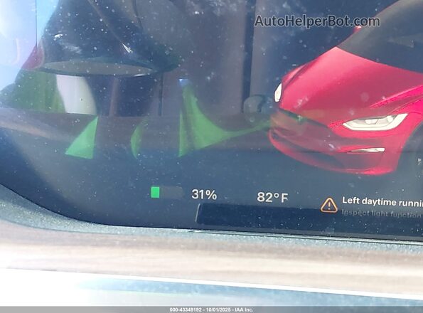 7SAXCBE55SF472241 2025 TESLA MODEL X Red 