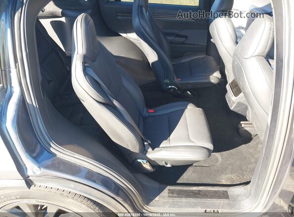 7SAXCBE59PF376507 2023 TESLA MODEL X Gray VIN კოდის სტიკერის ხედი