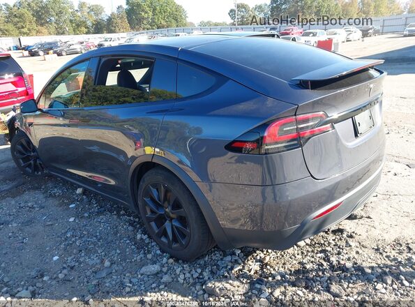 7SAXCBE59PF376507 2023 TESLA MODEL X Gray უკანა მარცხენა