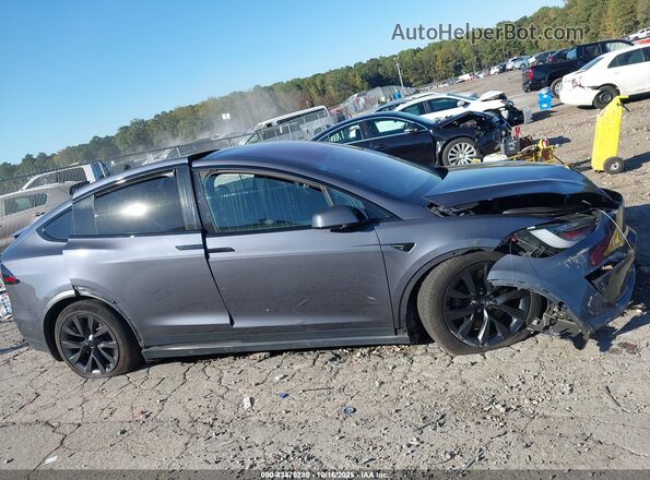 7SAXCBE59PF376507 2023 TESLA MODEL X Gray ხელსაწყოთა პანელის ხედი
