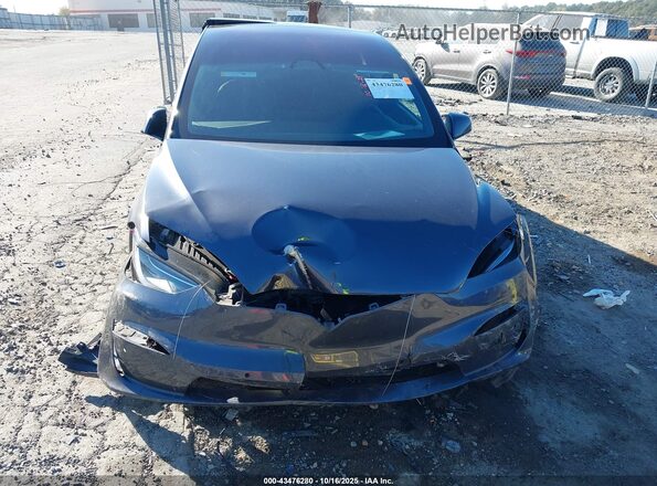 7SAXCBE59PF376507 2023 TESLA MODEL X Gray წინა ხედი