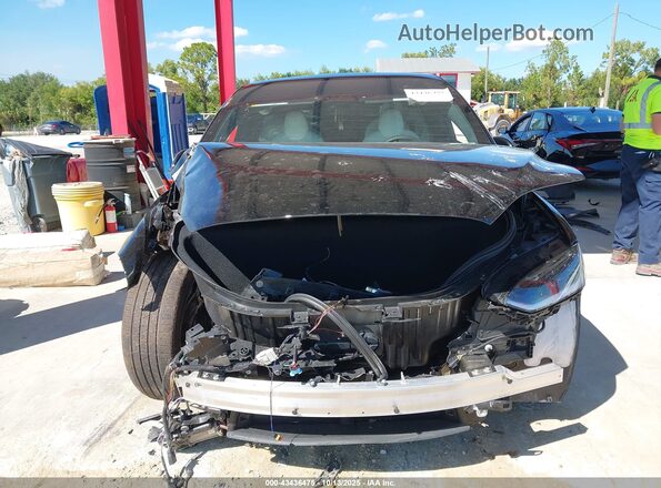 7SAXCBE60SF462340 2025 TESLA MODEL X Black Rear interior view