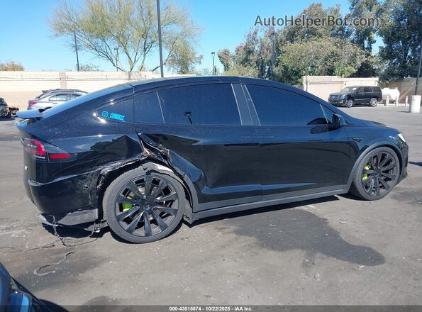 7SAXCBE62NF349607 2022 TESLA MODEL X Black Front view