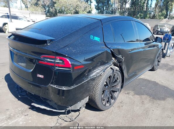 7SAXCBE62NF349607 2022 TESLA MODEL X Black Rear right