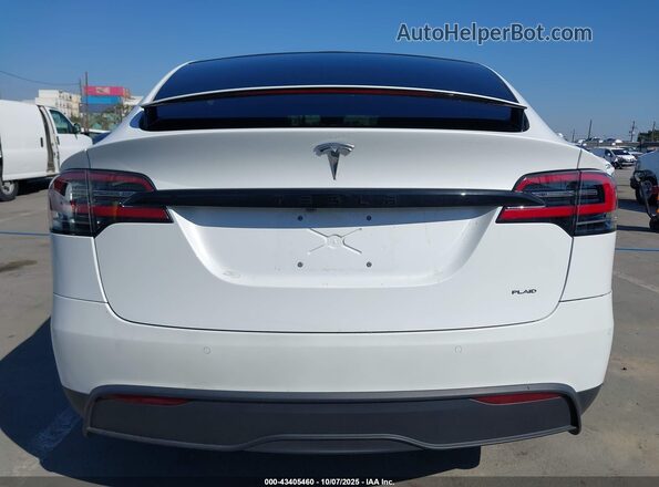 7SAXCBE68NF332875 2022 TESLA MODEL X White 
