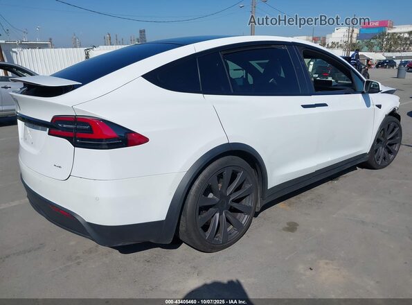 7SAXCBE68NF332875 2022 TESLA MODEL X White Rear right