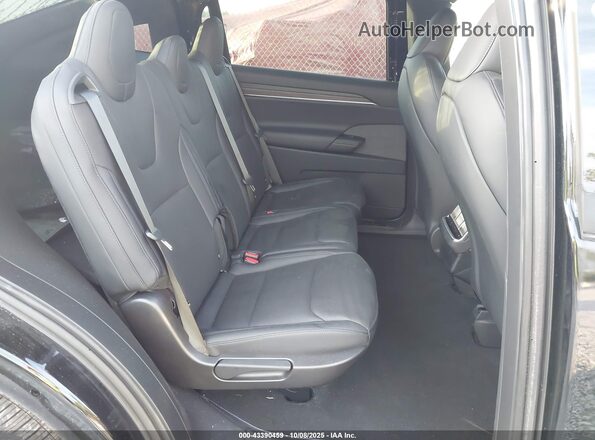 7SAXCDE54SF464403 2025 TESLA MODEL X Black VIN կոդի պիտակի տեսք