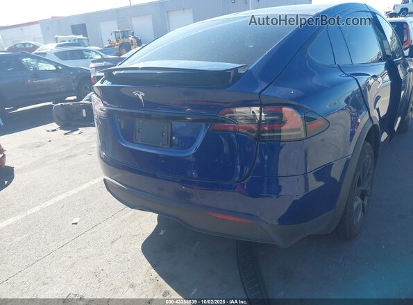7SAXCDE58NF350182 2022 TESLA MODEL X Синий 