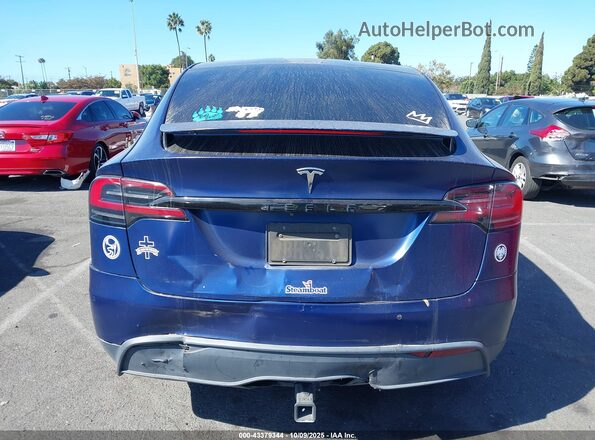 7SAXCDE59NF337960 2022 TESLA MODEL X Синий 