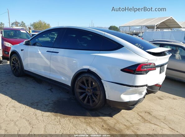 7SAXCDE59RF436624 2024 TESLA MODEL X Белый Задняя левая четверть