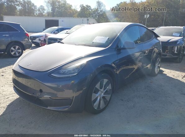 7SAYGAEE4NF400129 2022 TESLA MODEL Y Gray Передня ліва чверть