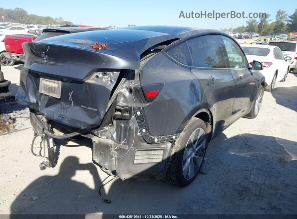 7SAYGAEE4NF400129 2022 TESLA MODEL Y Gray Задня права чверть