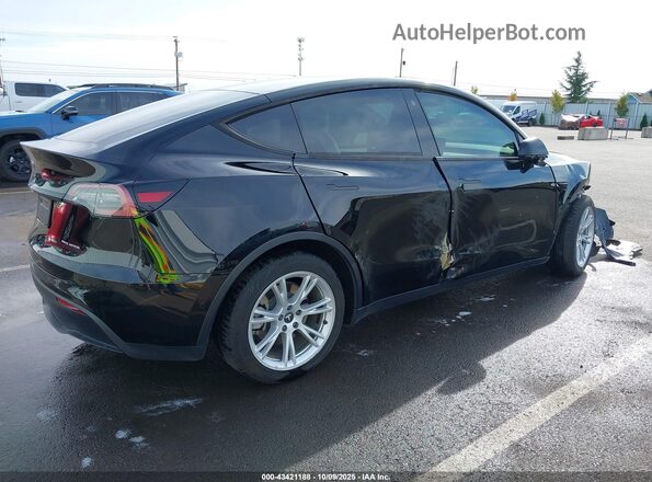 7SAYGAEE5NF543820 2022 TESLA MODEL Y Черный Задняя правая четверть