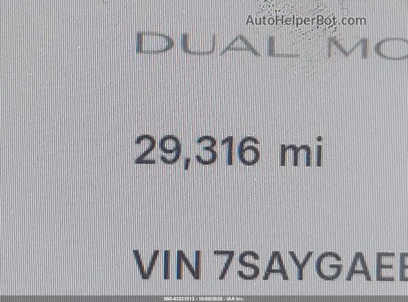 7SAYGAEE7RF076826 2024 TESLA MODEL Y Gray 