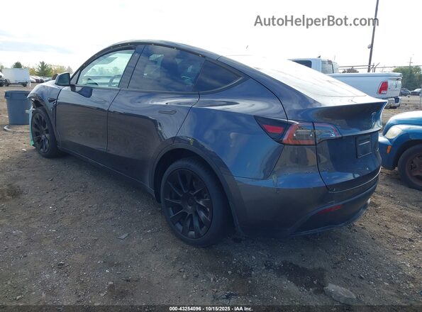 7SAYGAEE8NF316654 2022 TESLA MODEL Y Gray Trasero izquierdo