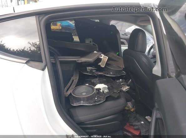 7SAYGAEEXNF515060 2022 TESLA MODEL Y White VIN կոդի պիտակի տեսք