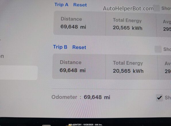 7SAYGAEEXNF519044 2022 TESLA MODEL Y Белый 