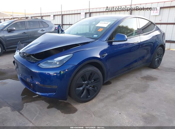 7SAYGDED4SA358479 2025 TESLA MODEL Y Dark Blue 