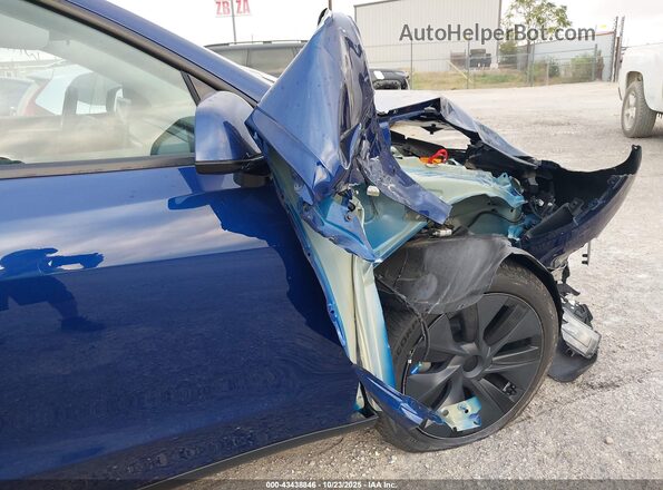 7SAYGDED4SA358479 2025 TESLA MODEL Y Dark Blue 