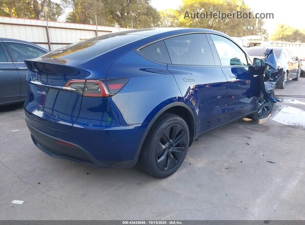 7SAYGDED4SA358479 2025 TESLA MODEL Y Dark Blue 