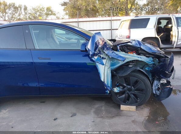 7SAYGDED4SA358479 2025 TESLA MODEL Y Dark Blue 
