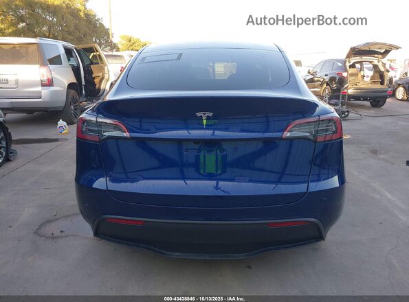 7SAYGDED4SA358479 2025 TESLA MODEL Y Dark Blue 