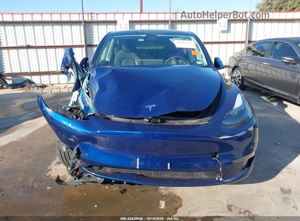 7SAYGDED4SA358479 2025 TESLA MODEL Y Dark Blue 