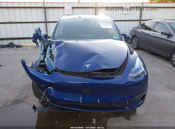 7SAYGDED4SA358479 2025 TESLA MODEL Y Dark Blue 