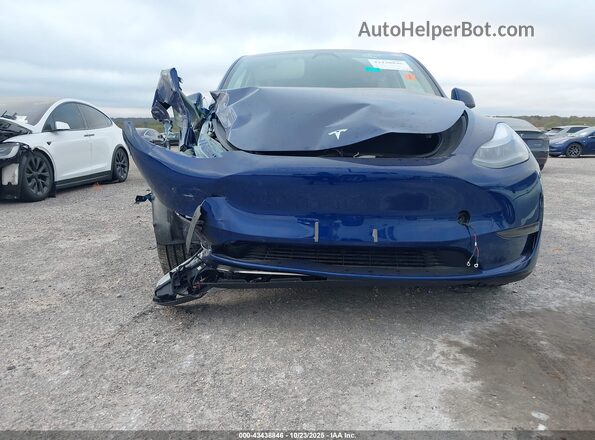 7SAYGDED4SA358479 2025 TESLA MODEL Y Dark Blue 