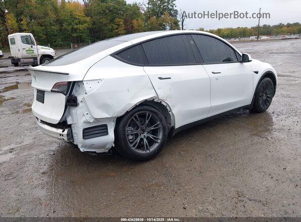 7SAYGDEDXSF238902 2025 TESLA MODEL Y White Tył prawy