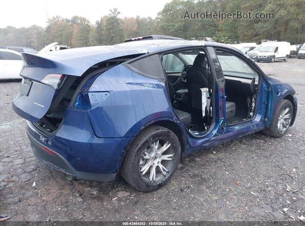 7SAYGDEE1RA269634 2024 TESLA MODEL Y Blue Trasero derecho