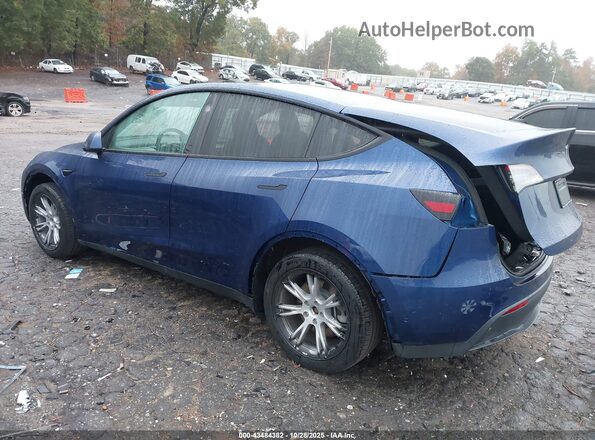7SAYGDEE1RA269634 2024 TESLA MODEL Y Blue Trasero izquierdo