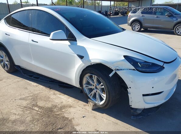 7SAYGDEE2NF362272 2022 TESLA MODEL Y White Vista frontal