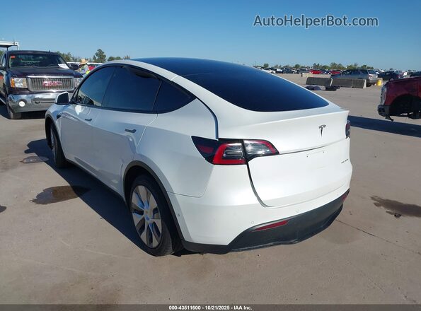 7SAYGDEE2NF362272 2022 TESLA MODEL Y White Trasero izquierdo