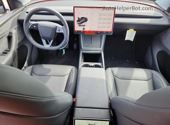 7SAYGDEE2TA399459 2026 TESLA MODEL Gray Widok deski rozdzielczej