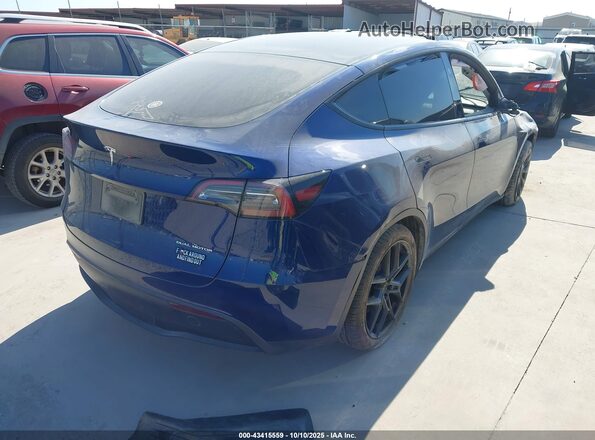 7SAYGDEE3RA307154 2024 TESLA MODEL Y Blue Rear right