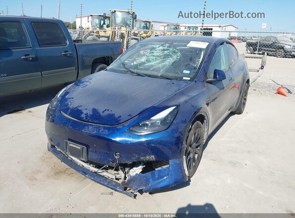 7SAYGDEE3RA307154 2024 TESLA MODEL Y Blue Front left