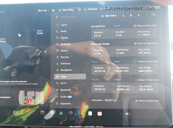 7SAYGDEE3RF983817 2024 TESLA MODEL Y Black Вид задніх сидінь