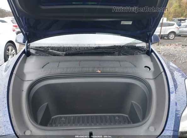 7SAYGDEE6NA017534 2022 TESLA MODEL Y Blue Հետևի տեսք